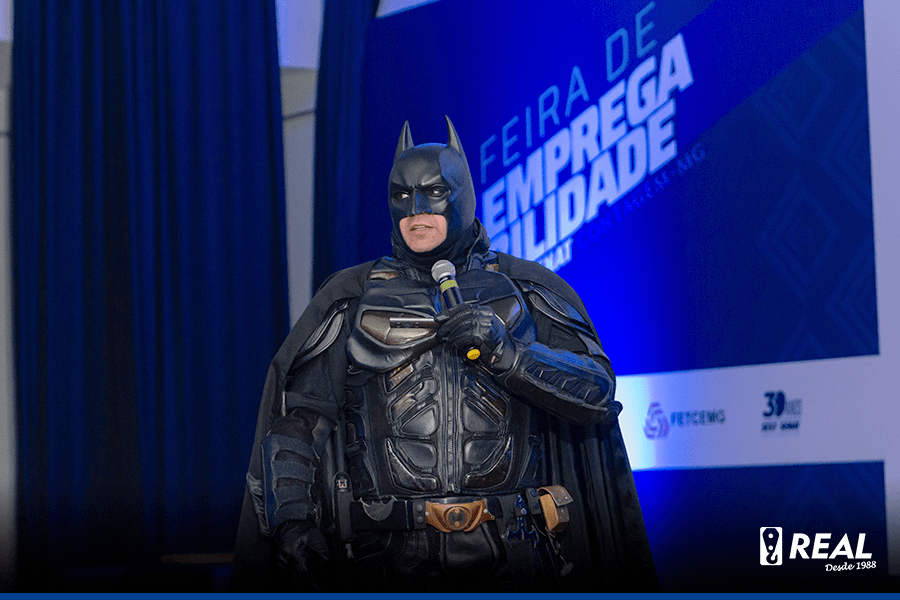 Cristiano Zanetti, o Batman do Brasil fez palestra emocionante
